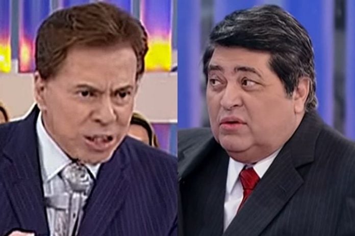 Silvio Santos e Datena - Reprodução: SBT (Montagem: Área VIP)