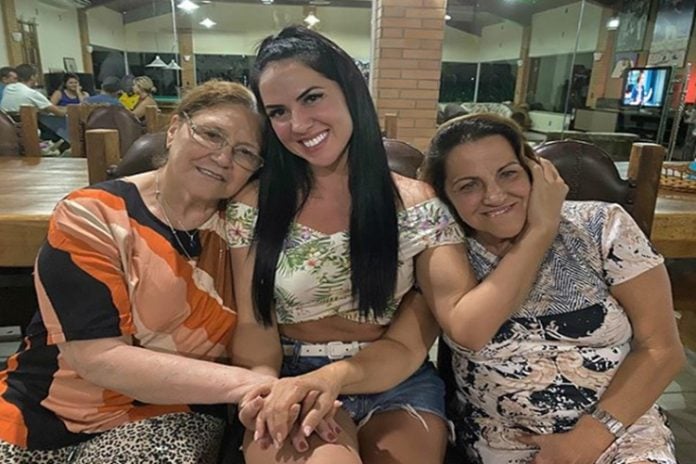 Graciele Lacerda mãe e sogra fotos reprodução Instagram