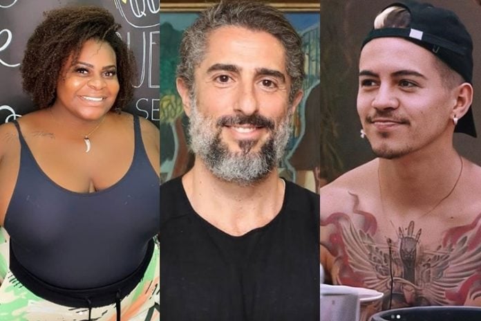 Jojo Todynho Marcos Mion e Biel foto reprodução Instagram e montagem Área Vip