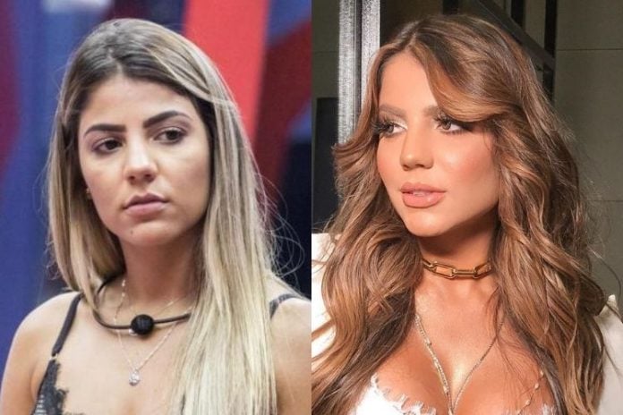 O antes e depois de Hariany Almeida - Reprodução: BBB 19 e Instagram (Montagem: Área VIP)