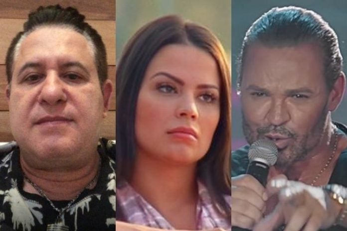 O cantor sertanejo Marrone, Victória Villarim e Eduardo Costa - Reprodução: Instagram (Montagem: Área VIP)