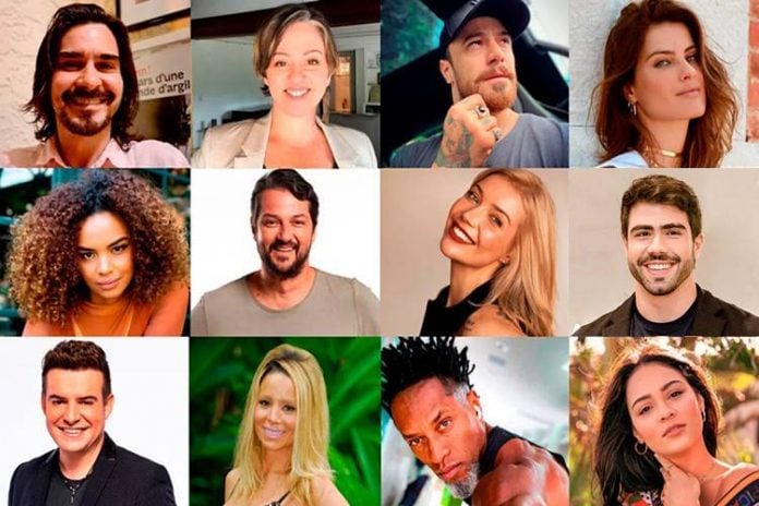 Participantes da Dança dos Famosos 2020