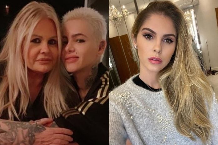 Bárbara Evans, a mãe e a ex dela - Reprodução: Instagram