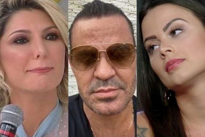 Eduardo Costa, Antonia Fontenelle e a ex - Reprodução: Instagram (Montagem: Área VIP)