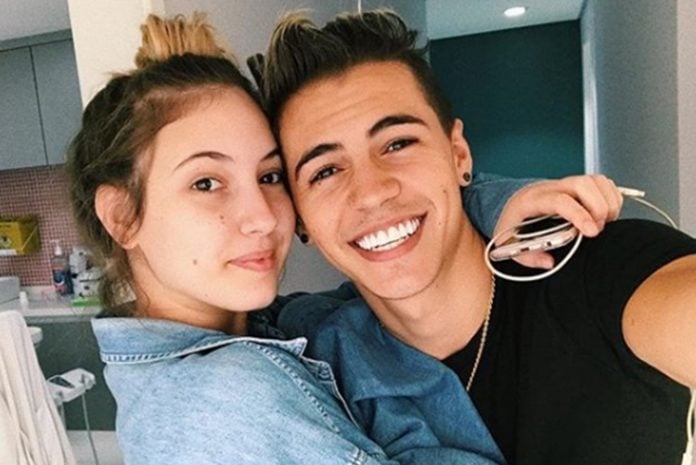 Giovana Marins e Biel foto reprodução Instagram