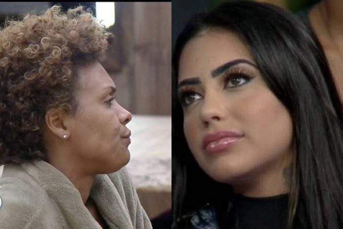 A Fazenda 12: Em briga com Mirella, Lidi Lisboa dispara ''Mimada, babaca!" - Foto: Reprodução/RecordTv/Montagem Área VIP