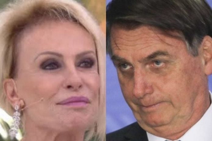 Ana Maria Braga e Bolsonaro - Reprodução: Instagram (Montagem: Área VIP)