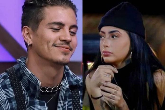 A Fazenda 12: Logo após sua eliminação, Mirella revela se ficaria com Biel - Foto: Reprodução/RecordTV/montagem ÁreaVIP