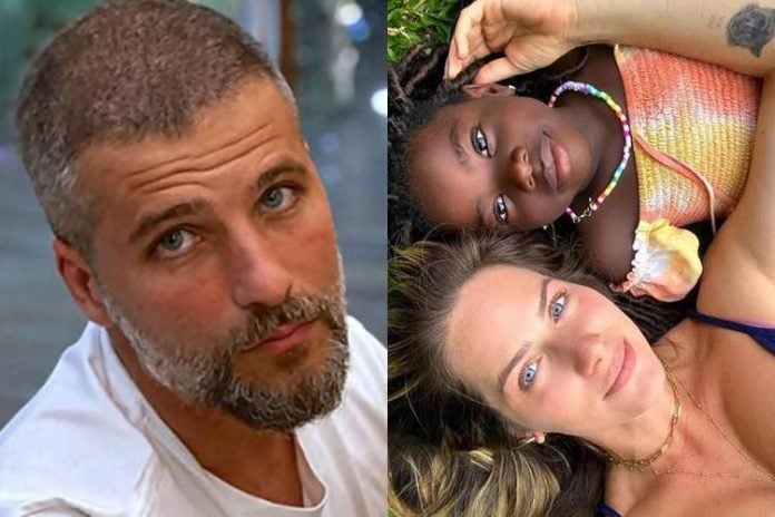 Bruno Gagliasso encanta a Internet ao postar foto de Giovanna Ewbank e Titi: ''Meus amores' - Foto: Reprodução/Instagram/Montagem ÁreaVIP