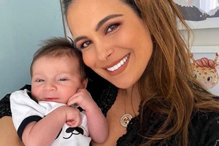 Kamilla Salgado e filho Bento foto reprodução Instagram