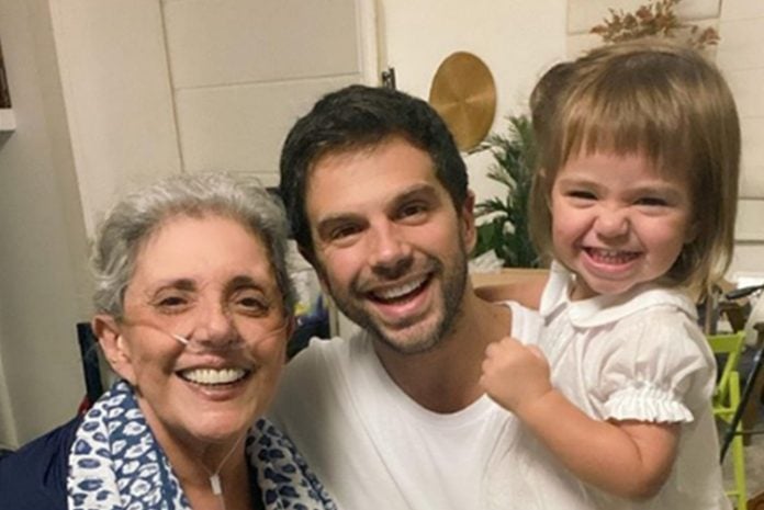 Leda Nagle, Duda Nagle e Zoe foto reprodução Instagram