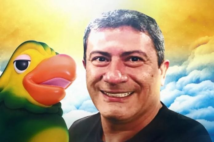 Louro José e ator Tom Veiga foto reprodução TV Globo