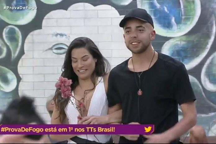 Lucas Maciel e Raissa Barbosa/ Reprodução Record TV