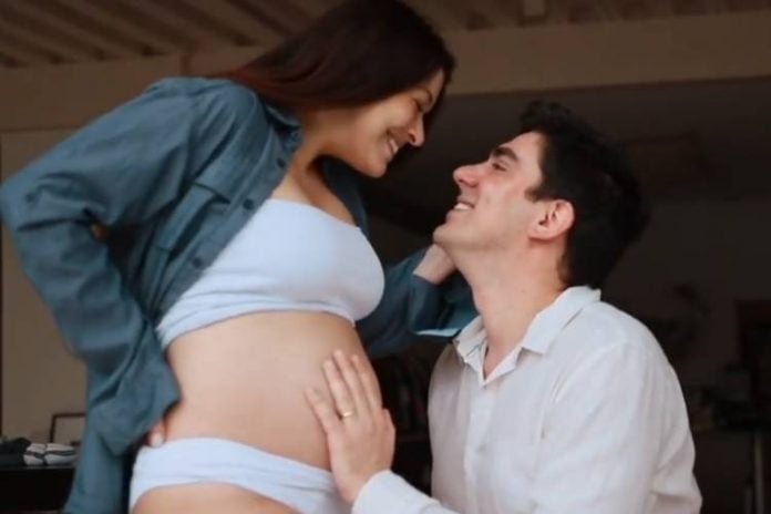 Esposa de Marcelo Adnet mostra quarto da filha em reta final da gravidez - Foto: Reprodução/Print vídeo instagram@eupatriciardoso