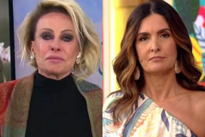 Ana Maria Braga e Fátima Bernardes - Reprodução: TV Globo (Montagem: Área VIP)