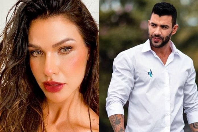 Separados, Andressa Suita curte postagem polêmica de Gusttavo Lima - Foto: Reprodução/Instagram/Montagem Área VIP