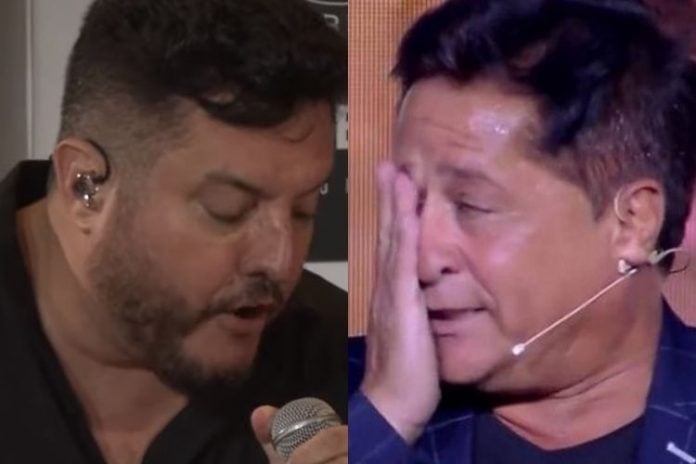 Bruno e Leonardo - Reprodução: YouTube e TV Globo (Montagem: Área VIP)