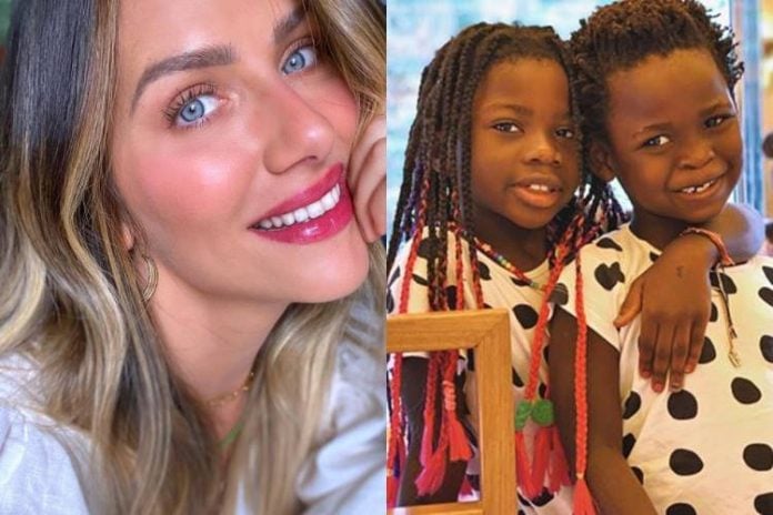 Giovanna Ewbank encanta web ao compartilhar 'momento preguiça' de Titi e Bless - Foto: Reprodução/Instagram/Montagem Área VIP