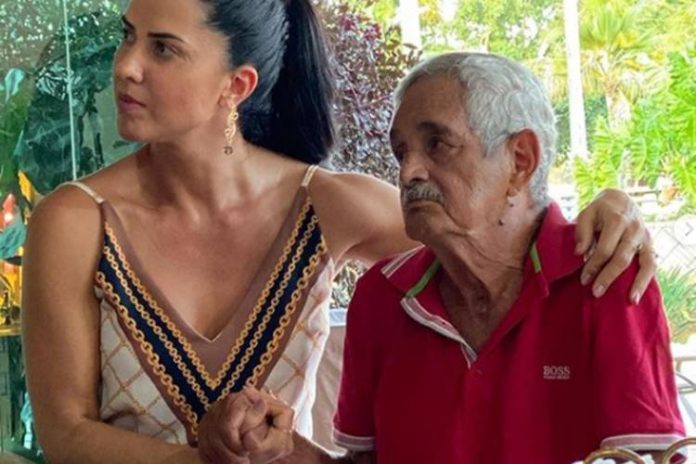 Noiva de Zezé, Graciele Lacerda vai à missa de sétimo dia de Seu Francisco: ''Dia de saudade' - Foto: Reprodução/Instagram@gracielelacerdaoficial