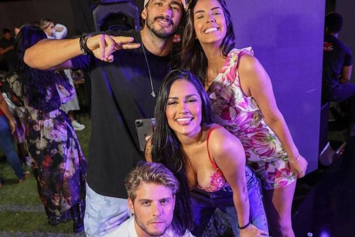 Gui Napolitano, Ivy Moraes, Fly e Daniel Lenhardt/ Instagram