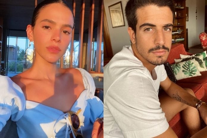 Bruna Marquezine e Enzo Celulari foto reprodução Instagram montagem Area Vip