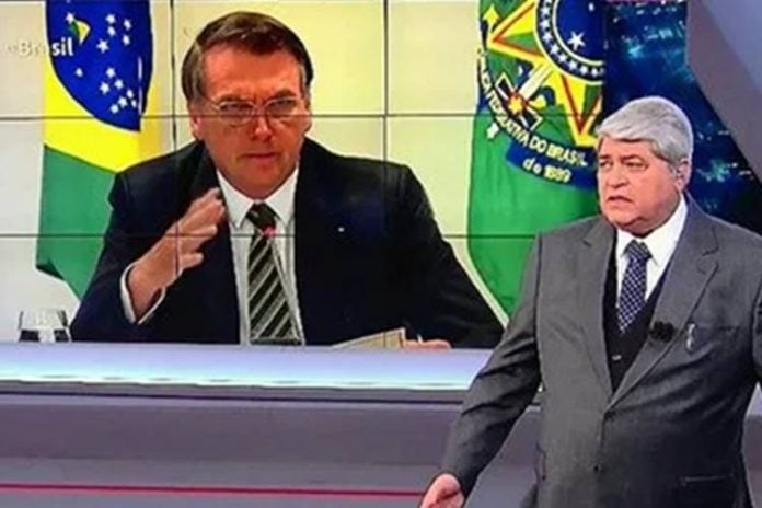 Ao falar sobre situação crítica da pandemia, Datena detona atual governo: "Bolsonaro não ajuda em nada'' - Foto: Reprodução/Band