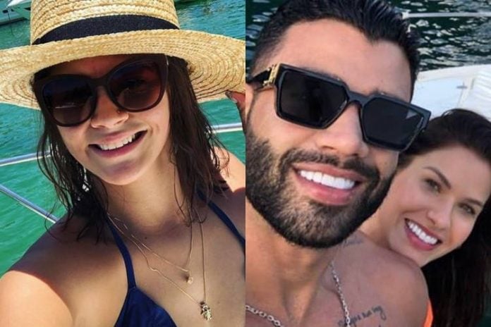 Autora de flagras de Gusttavo Lima e Andressa Suita fala sobre momentos que presenciou ao observar ex-casal: "Trocando carícias" - Foto: Reprodução/Instagram/Montagem Área VIP