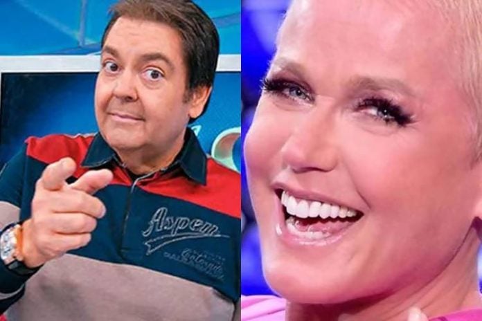 Após notícia de que Faustão deixará a Globo, internautas torcem para que Xuxa o substitua - Foto: Reprodução/Rede Globo/ Montagem Área VIP