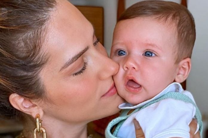 Giovanna Ewbank comemora 6 meses de Zyan: ''Tempo, dá uma acalmada!'' - Foto: Reprodução/Instagram