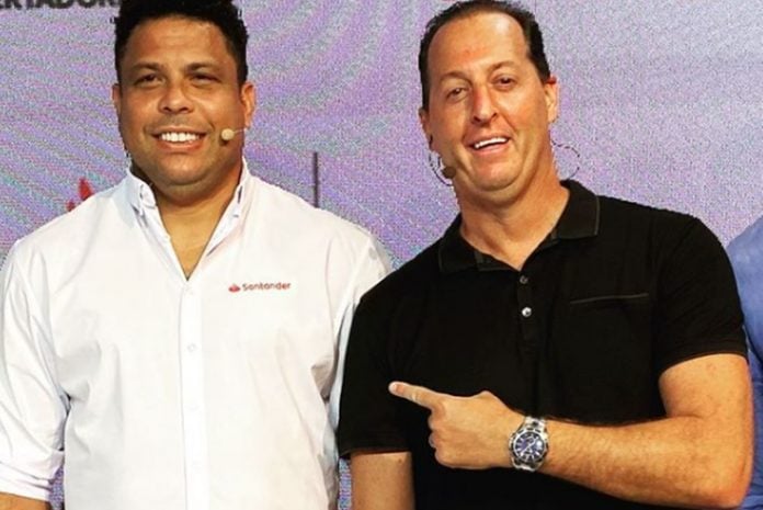 Ronaldo Fenômeno e apresentador Benjamim Bak foto reprodução Instagram