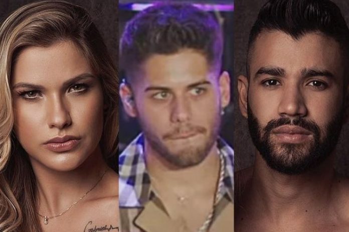 Zé, Gusttavo Lima e Andressa Suita - Reprodução: Instagram (Montagem: Área VIP)