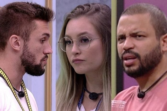 Arthur, Projota e Carla Diaz - Reprodução: Instagram