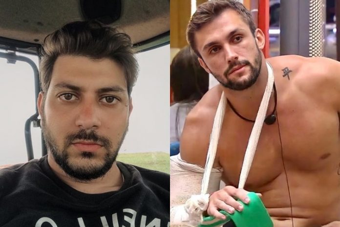 Caio e Arthur foto reprodução Instagram montagem Área Vip