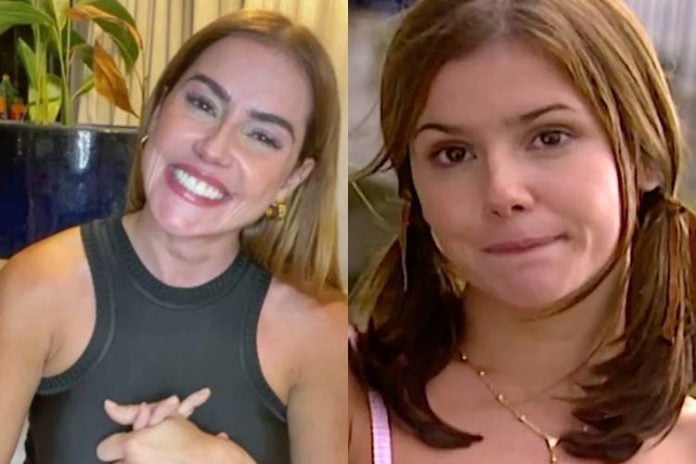 Deborah Secco comenta cena de Íris levando surra em ''Laços de Família'': ''Apanhou demais'' - Foto: Reprodução/ Instagram e Rede Globo/ Montagem Área VIP