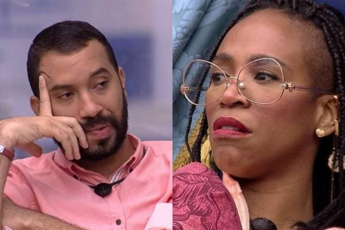 BBB21: Gilberto critica postura de Karol Conká e toma decisão - ''Tô me afastando'' - Foto: Reprodução/Rede Globo/ Montagem Área VIP