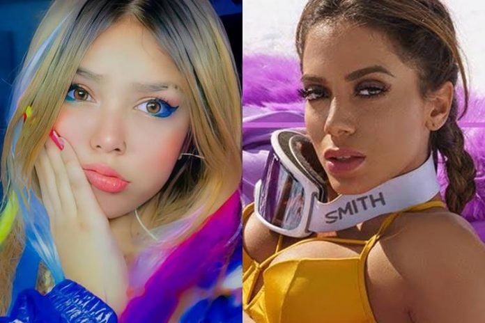 Melody fala sobre Anitta ser sua empresária: "Precisaria agora" - Foto: Reprodução/ Instagram e YouTube/ Montagem Área VIP