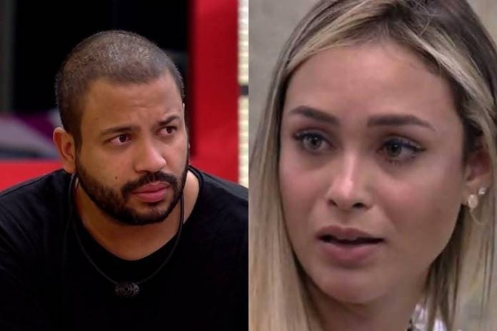 BBB21: Projota opina sobre Sarah e detona sister - ''Não sabe nem o que tá fazendo aqui'' - Foto: Reprodução/ Rede Globo/ Montagem Área VIP