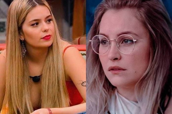 BBB 21: Viih Tube e Carla Diaz brigam e trocam farpas - ''Sonsa'' - Foto: Reprodução/ Rede Globo/ Montagem Área VIP