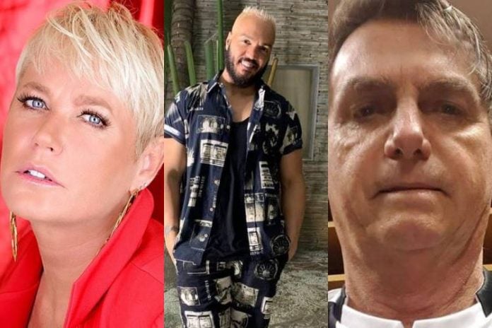 Ao sair em defesa de cantor Belo, Xuxa critica presidente Jair Bolsonaro: "O presidente cria aglomeração todo hora" - Foto: Reprodução/ Instagram/ Montagem Área VIP