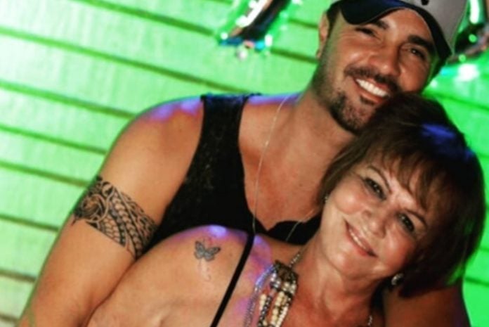 Rodrigo Phavanello e sua mãe foto reprodução Instagram