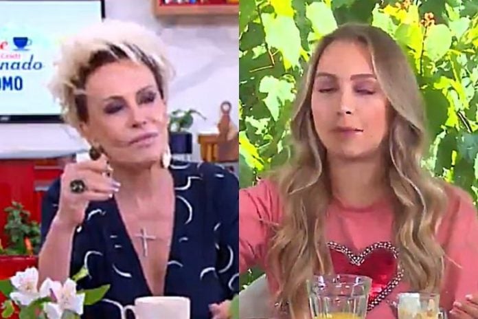 Ana Maria Braga e Carla Diaz - Reprodução: TV Globo