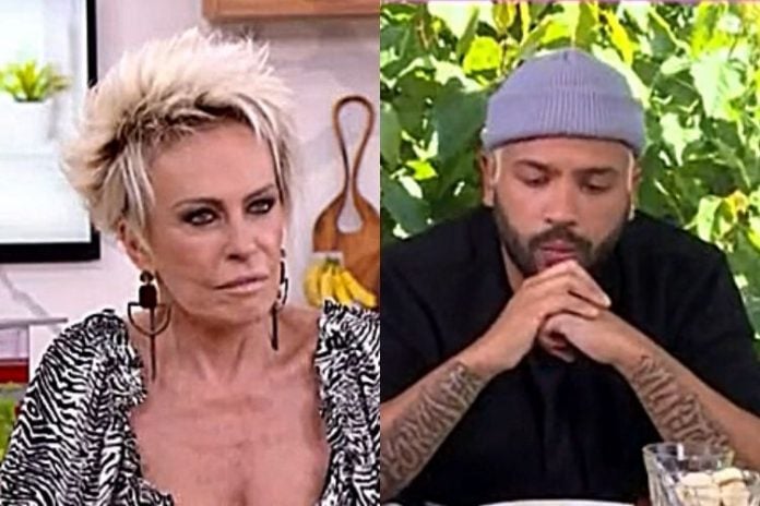 Ana Maria Braga e Projota - Reprodução: TV Globo