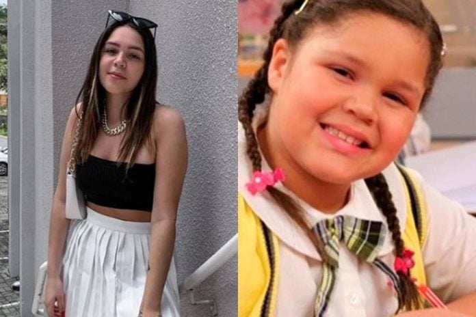 Antes alvo de bullying por conta do peso, filha de Simony surge irreconhecível - Foto: Reprodução/ Instagram e SBT/ Montagem Área VIP