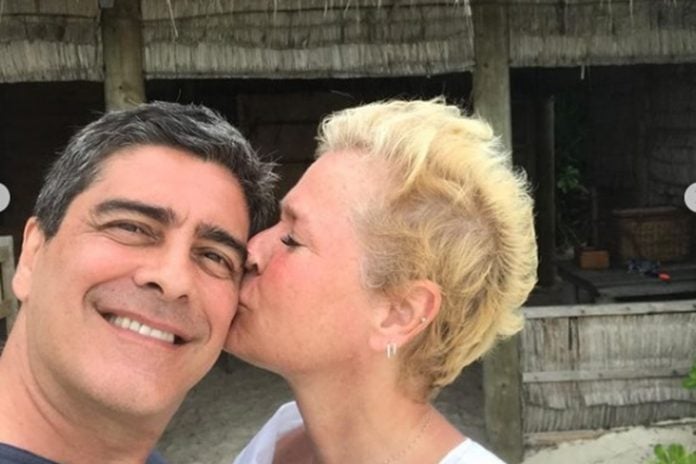 Junno Andrade e Xuxa Meneghel foto reprodução Instagram