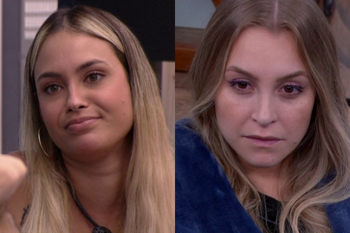 Sarah e Carla Diaz - Reprodução: Globoplay