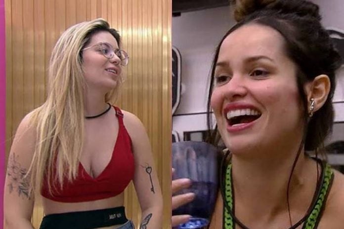 BBB21: Após treta, Viih Tube e Juliette selam as pazes - ''Gosto da nossa relação'' - Foto: Reprodução/ Rede Globo/ Montagem Área VIP