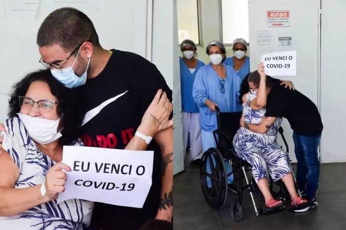 Após internação por Covid-19, mãe de Yudi Tamashiro tem alta hospitalar - Foto: Leo Franco / AgNews