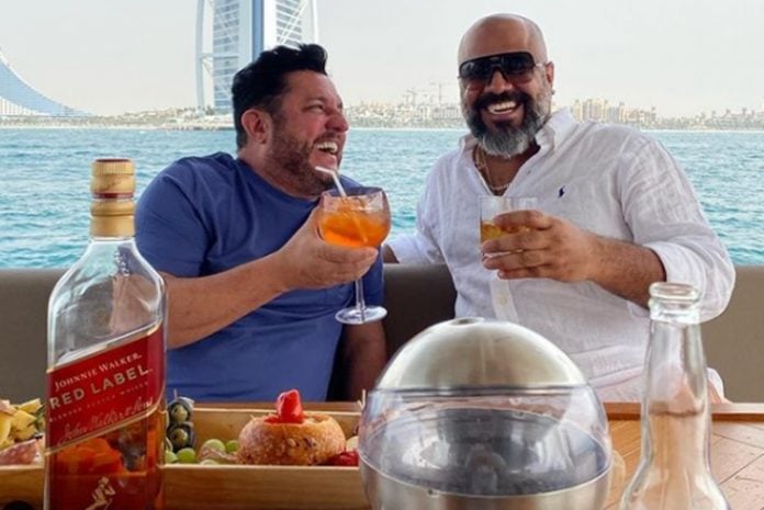 Bruno e Danilo Dubaiano foto reprodução Instagram