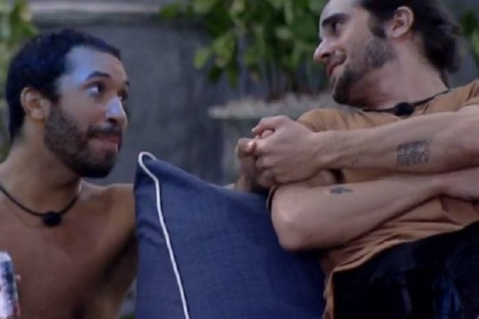 Imagem: Fiuk e Gil (Reprodução/Gshow)