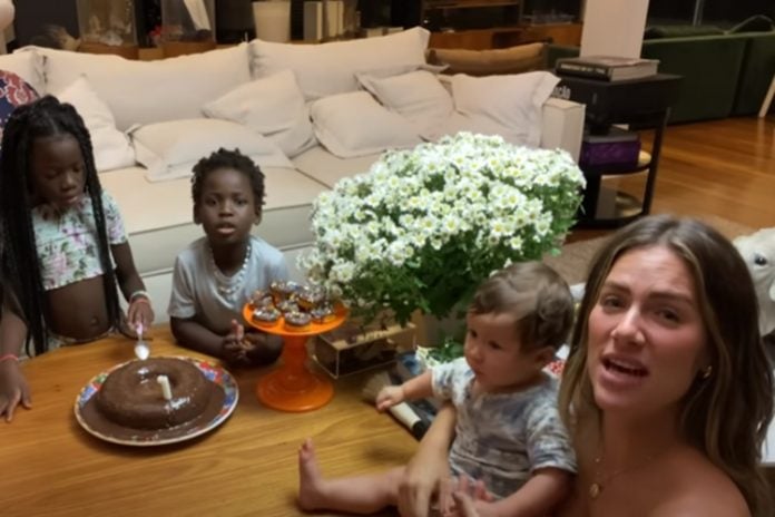 Giovanna Ewbank e família foto reprodução canal do youtube